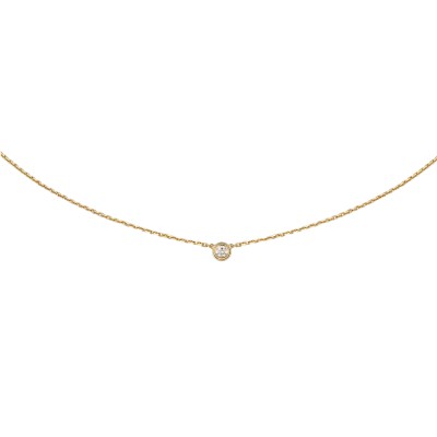 CARTIER D'AMOUR NECKLACE XS YELLOW GOLD, DIAMOND B7224517